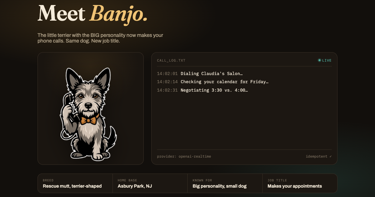 Meet Banjo, animated